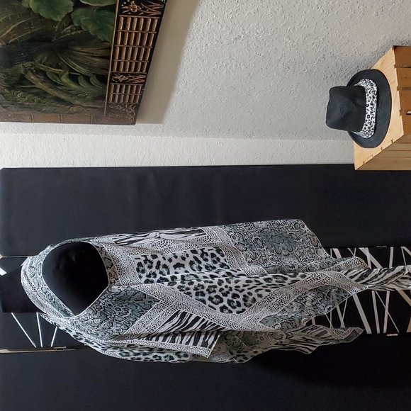 Size EEE Avenue  Scarf Cardi Work Piece - Picture 3 of 6